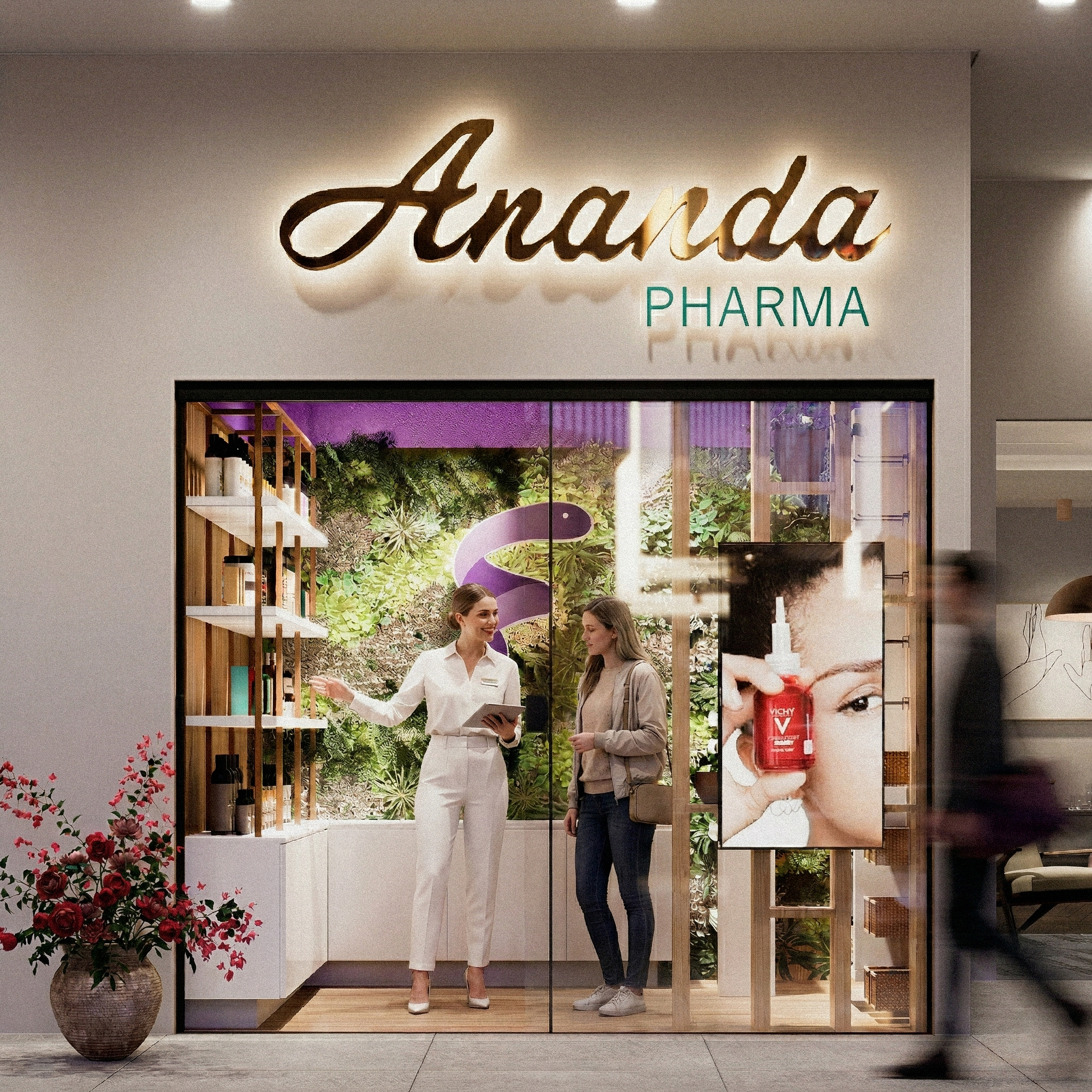 Arquitetura de Varejo Farmácia Ananda — Osasco e Rio Pequeno